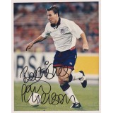 Paul Merson Signed 8x10 England Photograph