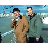 George Cole Signed 'Arthur Daley' Minder 8x10 Photograph