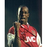 Ian Wright Signed 8x10 Arsenal Photograph