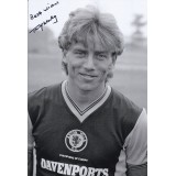 Tony Morley signed Aston Villa 8x12 Photo