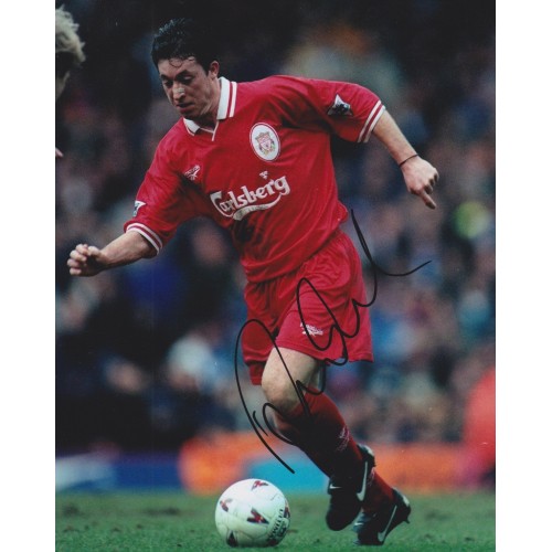 Robbie Fowler Signed 8x10 Liverpool Photo