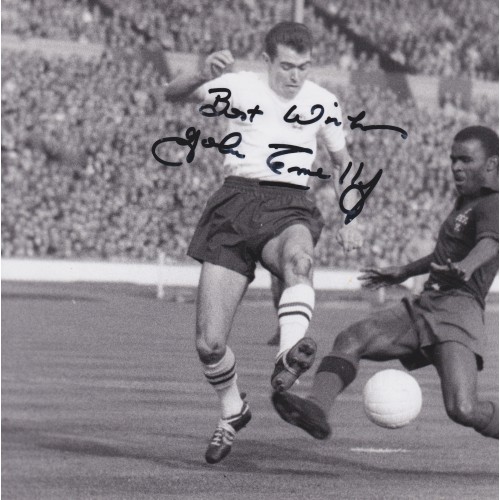 John Connelly Signed 8x 8 England Photograph