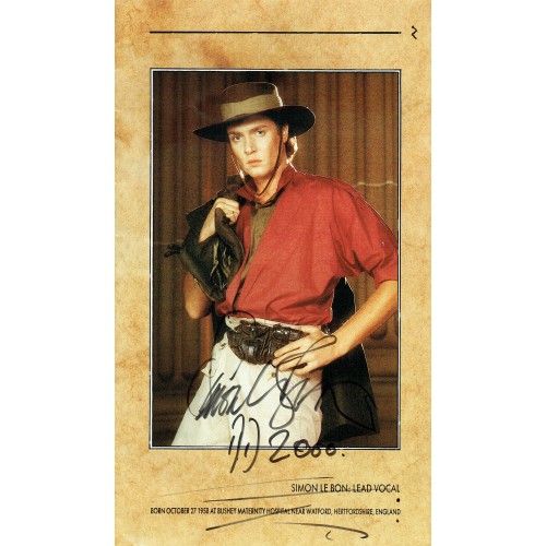 Duran Duran Band Fully Signed 1983 Tour Programme