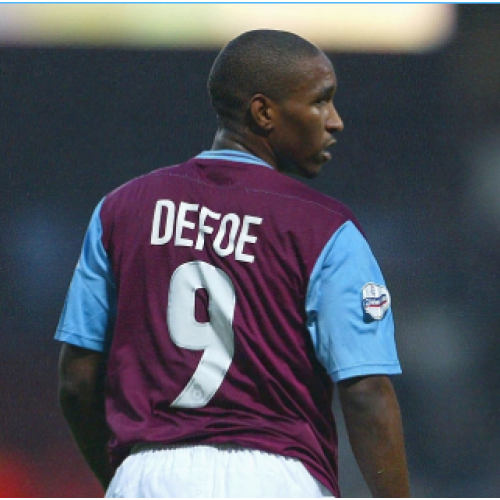 Jermain Defoe Signed Game Worn West Ham Shirt 2002/03 Season