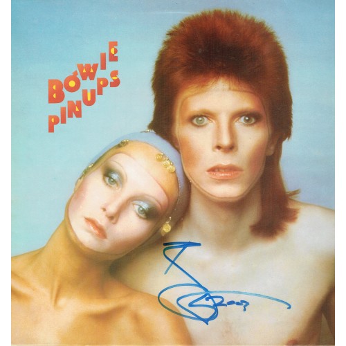 David Bowie (1947-2016) Signed & Dated 2003 pinups Album Cover