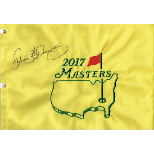 Rory Mcilroy Signed Masters Golf Pin Flag