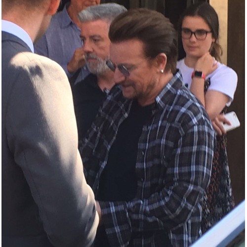 Bono U2 Signed 16x12 Photograph Proof