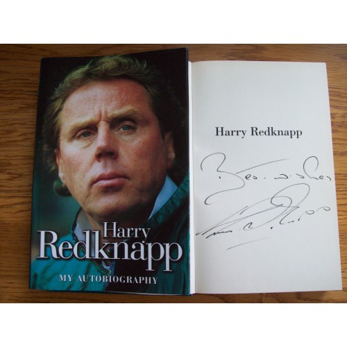 Harry Redknapp  Signed MY AUTOBIOGRAPHY Hardback Book