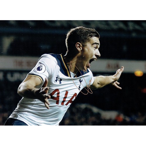 Harry Winks Signed 16x12 Tottenham Hotspur Photograph