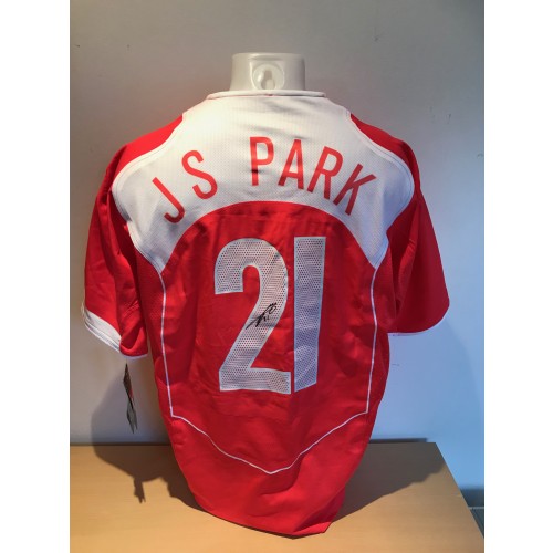 Ji Sung Park Signed South Korea Football  Shirt