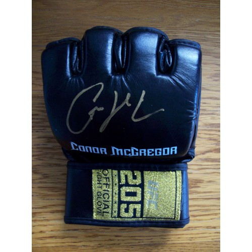 Conor McGregor Notorious Signed Official UFC Fight Glove
