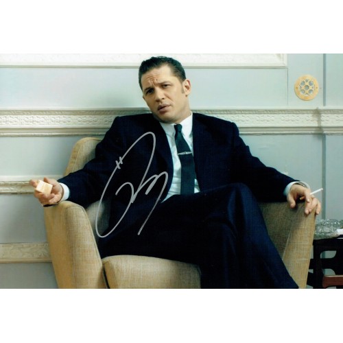 Tom Hardy Signed Legend 8x12 Photograph as  Reggie Kray 