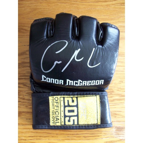 Conor McGregor Notorious Signed Official UFC Fight Glove