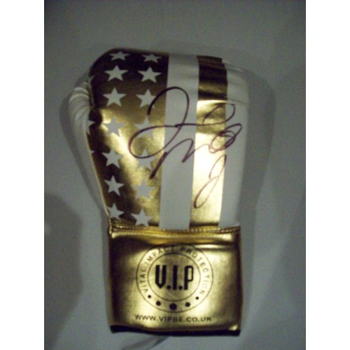 Floyd Mayweather jr Signed VIPBE Boxing Glove From Private Signing 