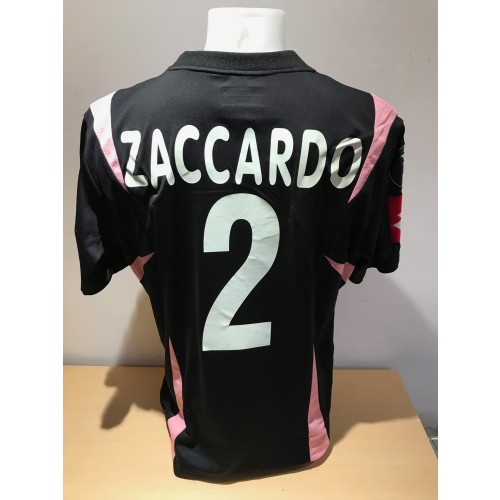 Christian Zaccardo Palermo Against West Ham Match Worn 2006 UEFA CUP Football Shirt