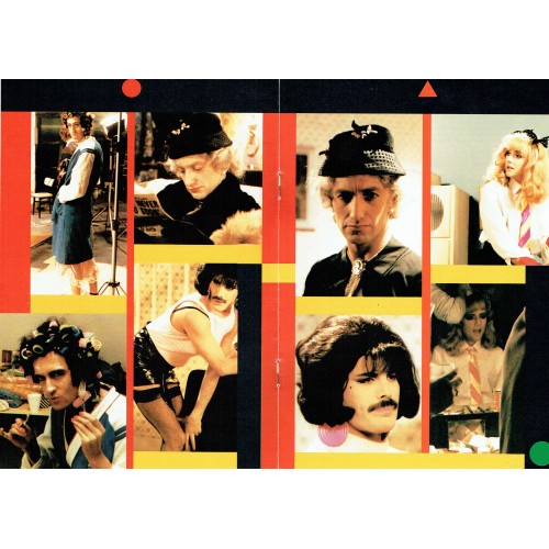 QUEEN Very Rare Band Signed 1984 Fan Club Programme Inc Freddie Mercury