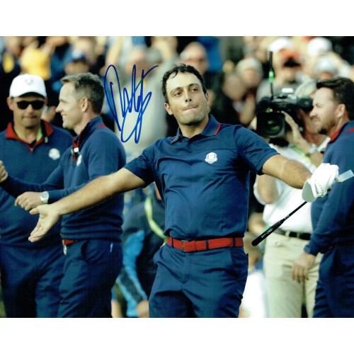 Francesco Molinari Signed 2018 Ryder Cup 8x10 Golf Photograph
