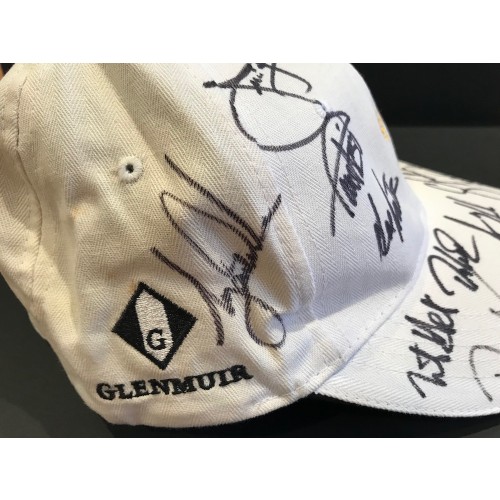 Ryder Cup 2002 The Belfry Signed Cap By All of The American Team Inc Tiger Woods