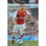 Santi Cazorla Signed 8x12 Inch Arsenal Photo