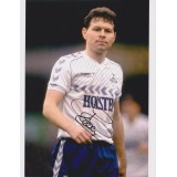 Clive Allen Signed 8x10 Spurs Photo
