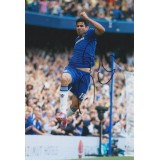 Diego Costa  Signed 8x12 Chelsea Photo