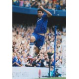 Diego Costa  Signed 8x12 Chelsea Photo