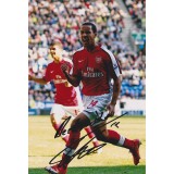 Theo Walcott Signed 8x12 Arsenal Photograph