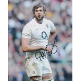 Geoff Parling Signed 8x10 England Rugby Photograph