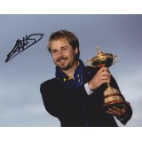 Victor Dubuisson  Signed 8x10 Ryder Cup  Photograph