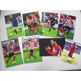  Southampton Selection of Eight Signed Large Photographs