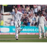 Stuart Broad 8x10 Signed England Cricket Photograph