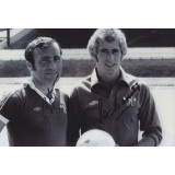 Ron Harris & Peter Bonetti 8x12 Signed Chelsea Photograph