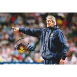 Manuel Pellegrini SIgned 8X12 Manchester City Photograph