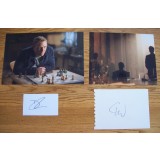 Daniel Craig & Christoph Waltz Bond 'Spectre' Signed Cards & Photographs