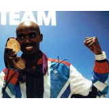 Mo Farah 2012 Olympic Games 8x12 Signed Photograph