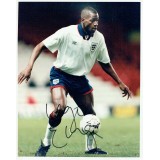 Ugo Ehiogu (1972 - 2017) Rare Signed 10x8 England B 1994 Photograph