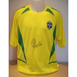 Pele Football Legend Signed Brazil Shirt