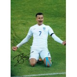 Dele Alli Signed 16x12 England Photograph