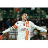 Burak Yilmaz Signed 8x12 Galatasaray Photograph