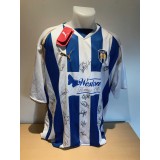 COLCHESTER UNITED Squad Signed 2008/09 Season Home Shirt For NADS CHARITY