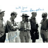 Susan Hampshire & Nigel Davenport LIVING FREE Film Signed 10 x 8 Photograph