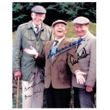 Last of the Summer Wine Photo Multi Signed By Norman Wisdom, Peter Sallis and Brian Wilde