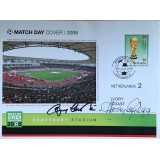 Bobby Charlton & Harry Gregg Signed England World Cup 2006 Signed Match Day Cover 2006