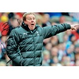 Harry Redknapp Signed Spurs 12x8 inch Football Photograph