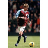 Marc Albrighton Signed Aston Villa 8x12 Football Photograph