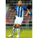 Jordan Rhodes Signed Blackburn Rovers 8x 12 Inch Football Photograph