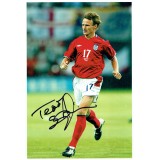 Teddy Sheringham Signed 8x10 England Photograph