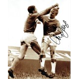 Alex Young Everton Signed 10 x 8 inch Football Photograph
