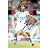 Shinji Okazaki Signed 12 x 8 inch Leicester City Football Photograph