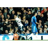 Jermaine Beckford Everton Signed 12 x 8 inch Football Photograph
